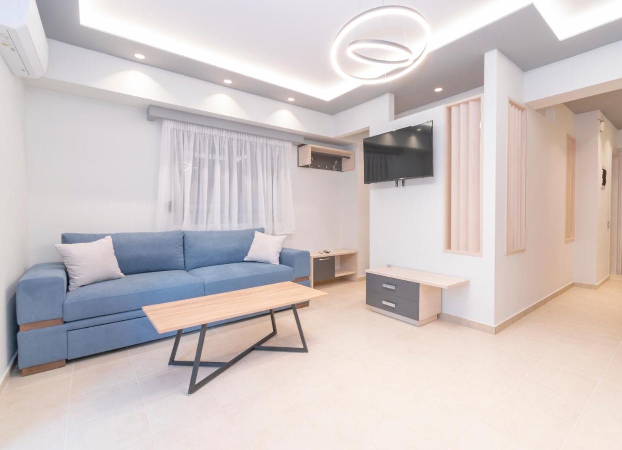 Sithoniars Luxury Ground Floor Apartment With Private Garden Неос-Мармарас Екстер'єр фото