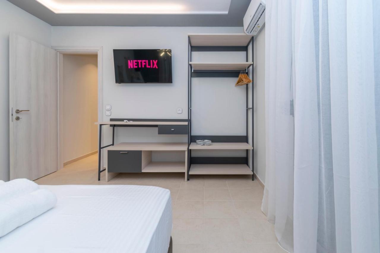 Sithoniars Luxury Ground Floor Apartment With Private Garden Неос-Мармарас Екстер'єр фото
